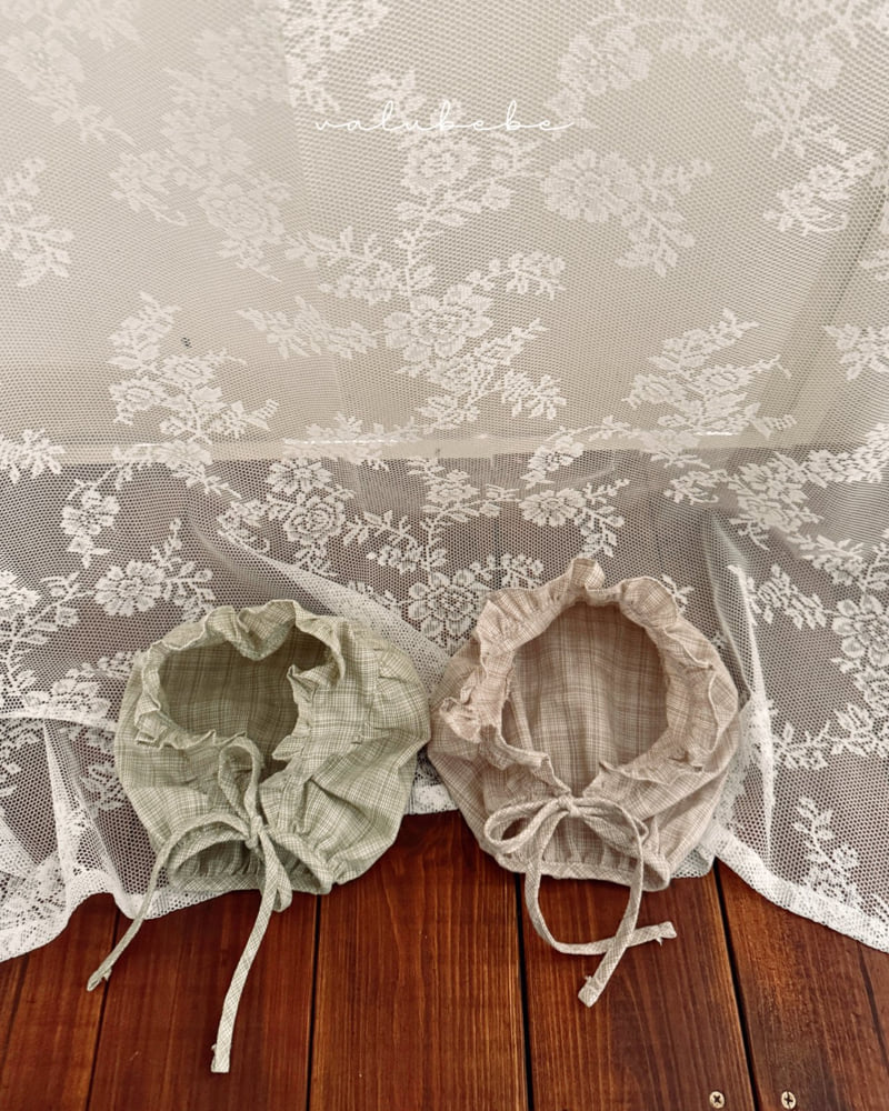 Valu Bebe - Korean Baby Fashion - #babyootd - Romy Frill Bonnet Hat (Bebe) - 5