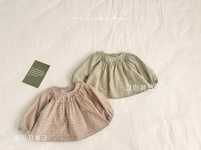 Valu Bebe - Korean Baby Fashion - #babyoninstagram - Romy Puff Blouse (Bebe) - 4