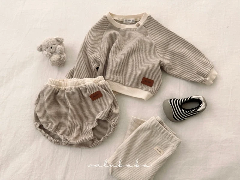 Valu Bebe - Korean Baby Fashion - #babyootd - ST Raglan Sweatshirt (Bebe) - 5