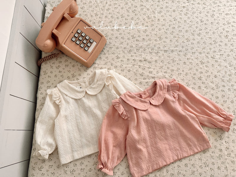 Valu Bebe - Korean Baby Fashion - #babyoutfit - Chloe Wing Blouse (Bebe) - 2