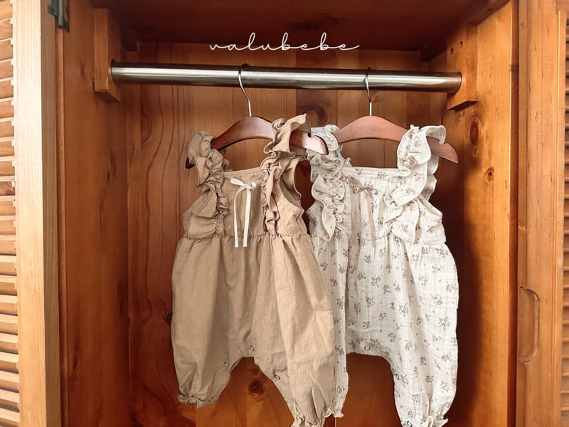Valu Bebe - Korean Baby Fashion - #babyoutfit - Wing Frill Suit (Bebe) - 2