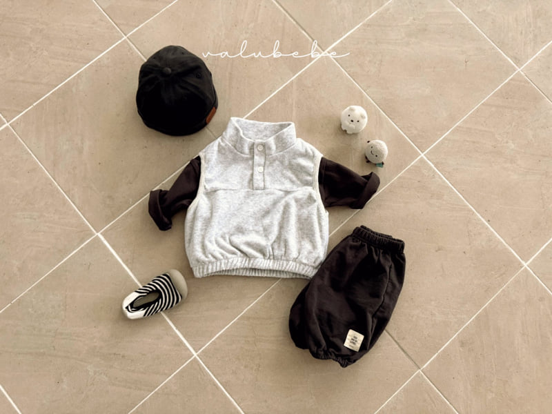 Valu Bebe - Korean Baby Fashion - #babyoutfit - Rounding Anorak Vest (Bebe) - 6