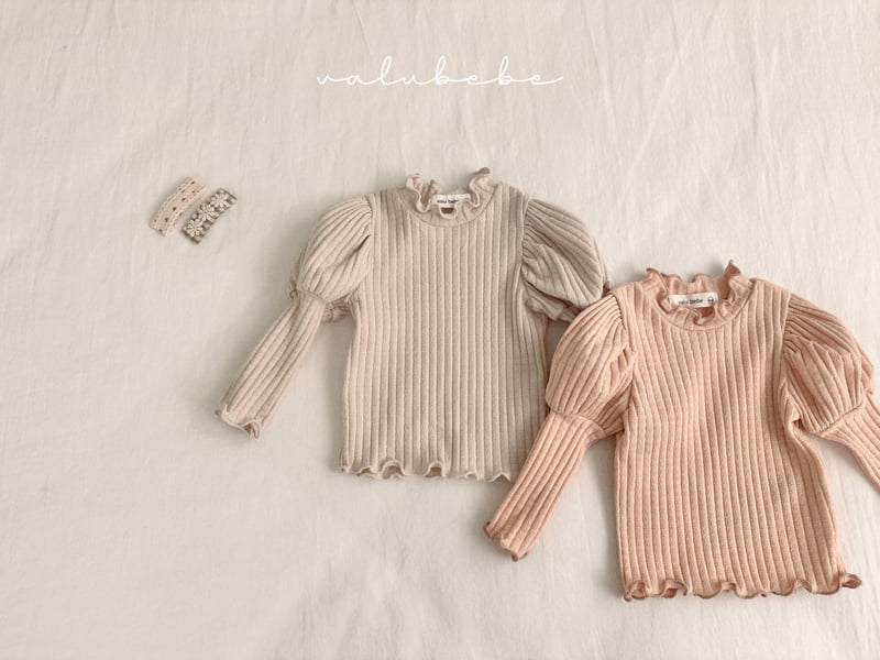Valu Bebe - Korean Baby Fashion - #babyoutfit - Lala Puff Tee (Bebe) - 5