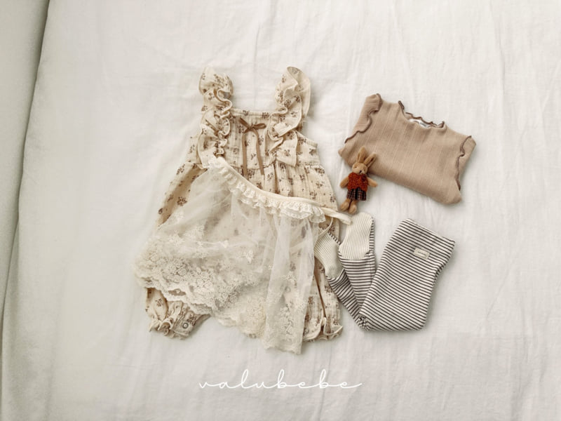 Valu Bebe - Korean Baby Fashion - #babyoutfit - ST Footed Leggings (Bebe) - 11