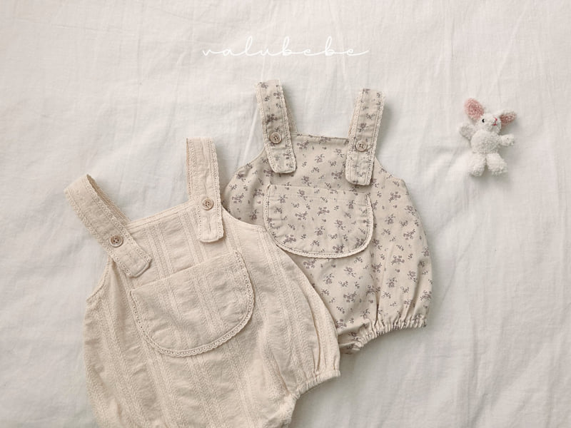 Valu Bebe - Korean Baby Fashion - #babyoutfit - Lace Suspender Suit (Bebe) - 10