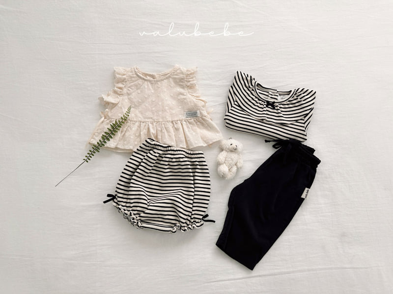 Valu Bebe - Korean Baby Fashion - #babyoutfit - Mini Ribbon Bloomer (Bebe) - 8