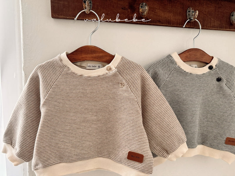Valu Bebe - Korean Baby Fashion - #babyoutfit - ST Raglan Sweatshirt (Bebe) - 7