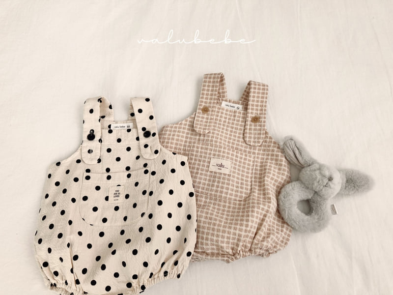 Valu Bebe - Korean Baby Fashion - #babyoutfit - Bebe Suspender Suit (Bebe) - 10