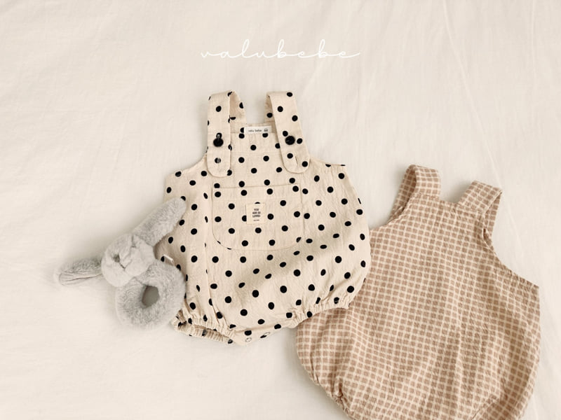 Valu Bebe - Korean Baby Fashion - #babyoutfit - Bebe Suspender Suit (Bebe) - 11