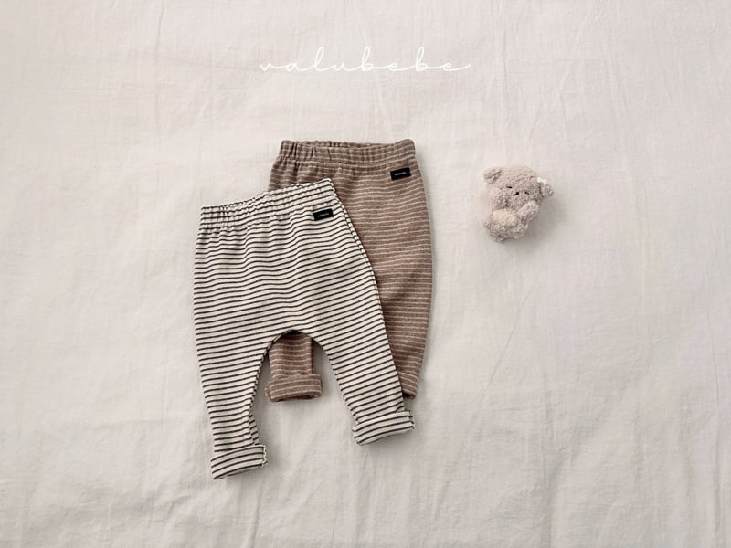 Valu Bebe - Korean Baby Fashion - #babywear - Stripe Leggings (Bebe)