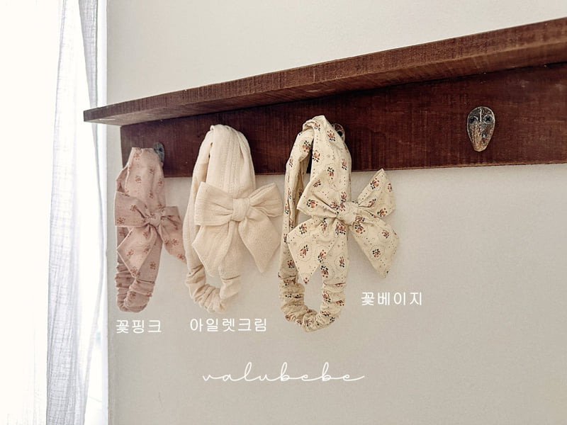 Valu Bebe - Korean Baby Fashion - #babywear - Ribbon Twist Hairband (Bebe) - 5