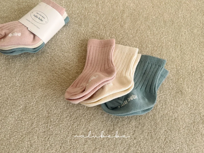 Valu Bebe - Korean Baby Fashion - #babywear - Roro Rib Socks (Bebe) - 10