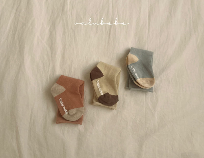 Valu Bebe - Korean Baby Fashion - #onlinebabyboutique - Combo Rolldown Socks (Bebe, Kids)