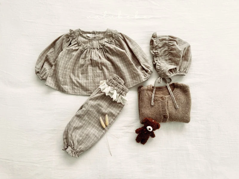 Valu Bebe - Korean Baby Fashion - #onlinebabyboutique - Romy Puff Blouse (Bebe) - 8