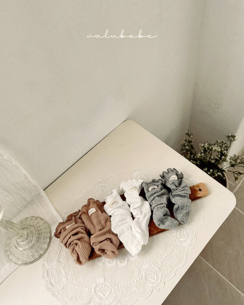 Valu Bebe - Korean Baby Fashion - #onlinebabyboutique - Soft Roll-Up Socks (Bebe) - 2