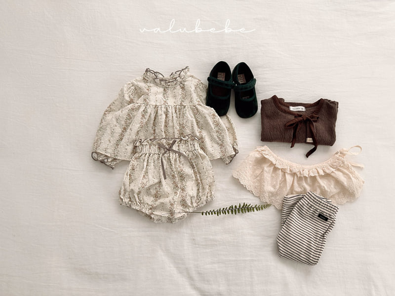 Valu Bebe - Korean Baby Fashion - #onlinebabyboutique - Bello Waist Frill Bloomer (Bebe) - 5