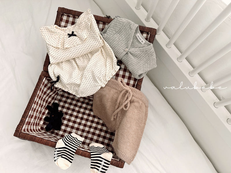 Valu Bebe - Korean Baby Fashion - #onlinebabyshop - ST Rib Socks (Bebe) - 2