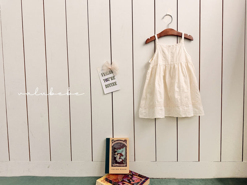 Valu Bebe - Korean Baby Fashion - #onlinebabyshop - Dior Layered One-piece (Bebe)