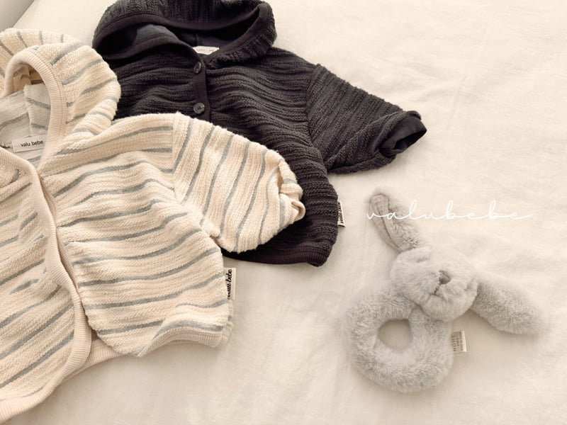 Valu Bebe - Korean Baby Fashion - #onlinebabyshop - Moa Hooded Cardigan (Bebe) - 9