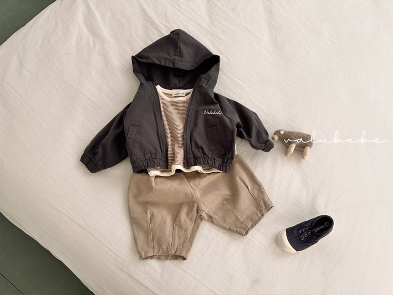 Valu Bebe - Korean Baby Fashion - #onlinebabyshop - Windbreaker Hood Jumper (Bebe) - 8