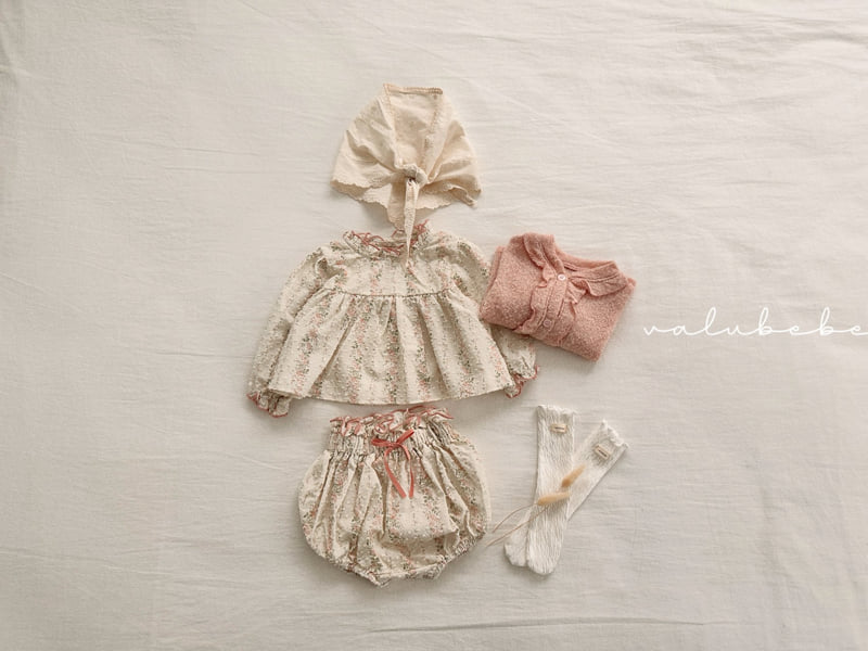 Valu Bebe - Korean Baby Fashion - #onlinebabyshop - Bello Frill Blouse (Bebe) - 5