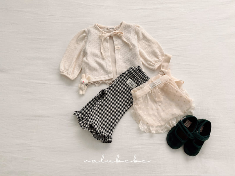 Valu Bebe - Korean Baby Fashion - #onlinebabyshop - Frill Bootcut Pants (Bebe) - 9