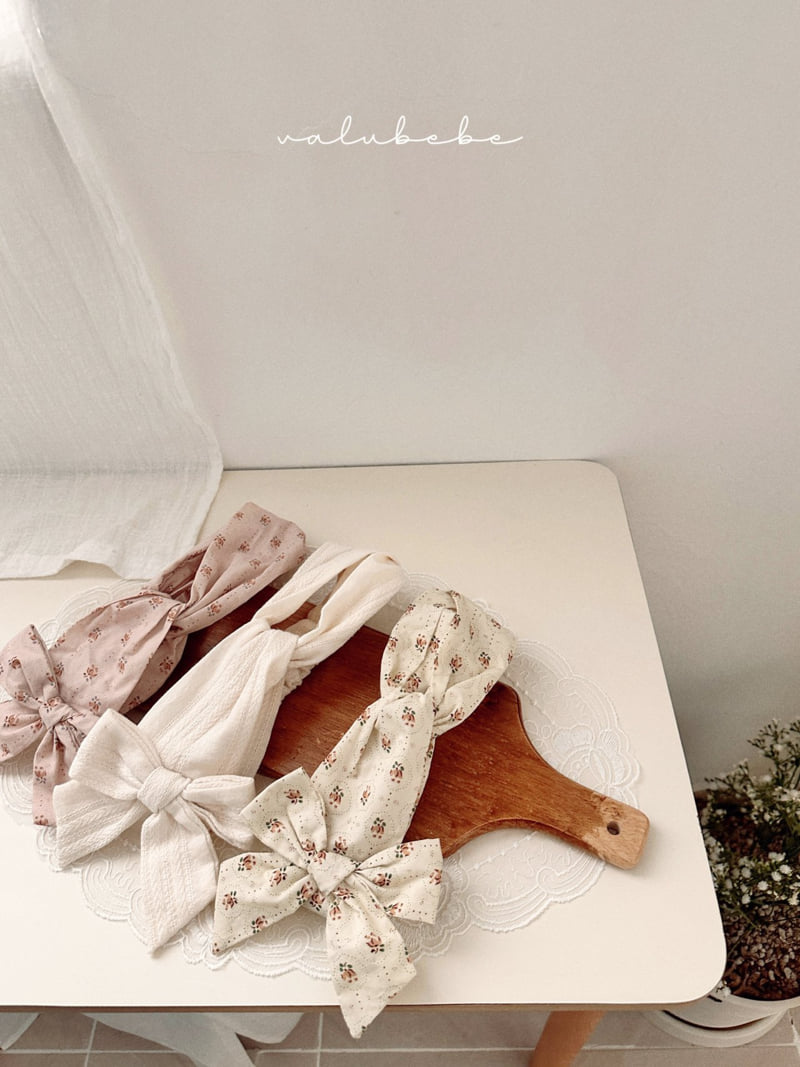 Valu Bebe - Korean Baby Fashion - #smilingbaby - Ribbon Twist Hairband (Bebe) - 8