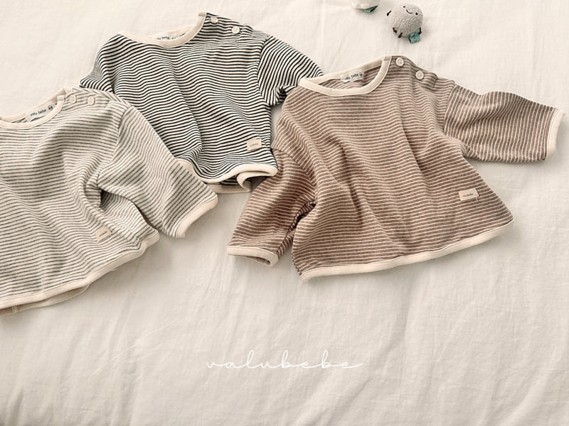 Valu Bebe - Korean Children Fashion - #childofig - ST Henley Button Tee (Kids) - 7