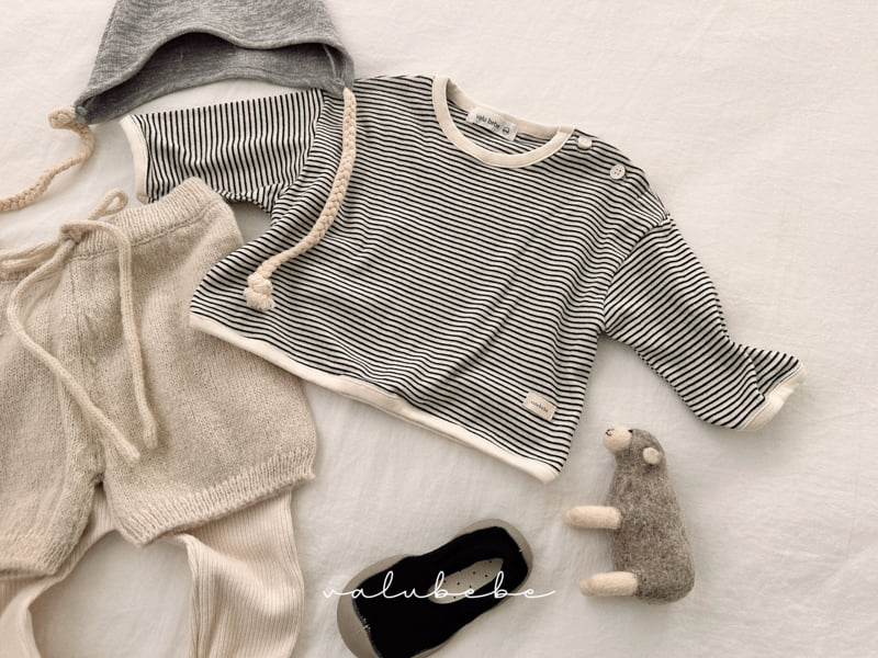 Valu Bebe - Korean Children Fashion - #designkidswear - ST Henley Button Tee (Kids) - 9