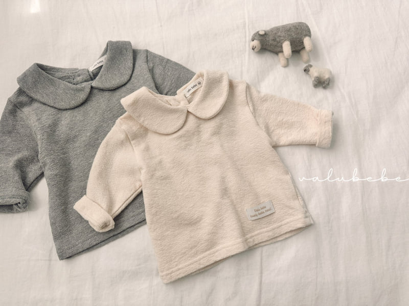 Valu Bebe - Korean Children Fashion - #designkidswear - Round Collar Tee (Kids) - 4