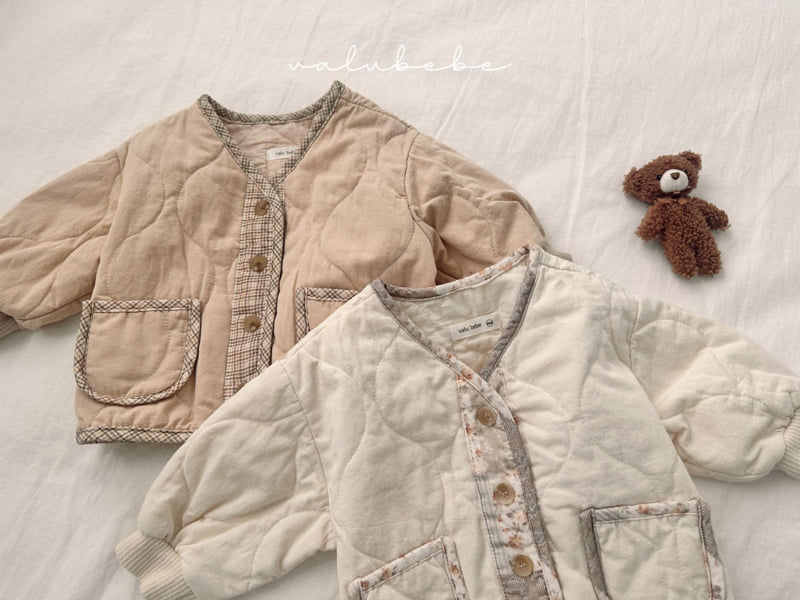 Valu Bebe - Korean Children Fashion - #discoveringself - Color Point Quilted Jacket (Kids) - 8