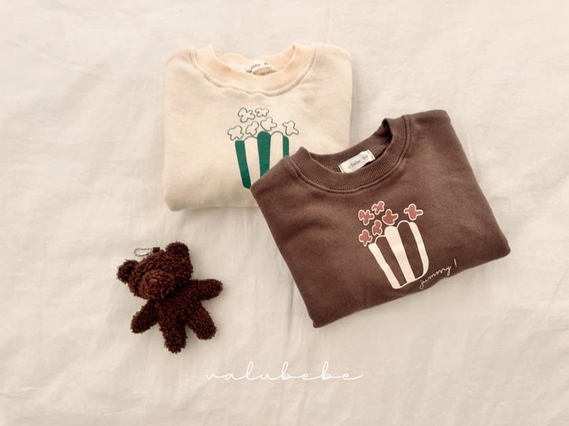 Valu Bebe - Korean Children Fashion - #fashionkids - Popcorn Sweatshirt (Kids) - 8