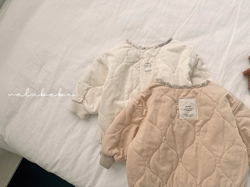 Valu Bebe - Korean Children Fashion - #kidsstore - Color Point Quilted Jacket (Kids) - 11