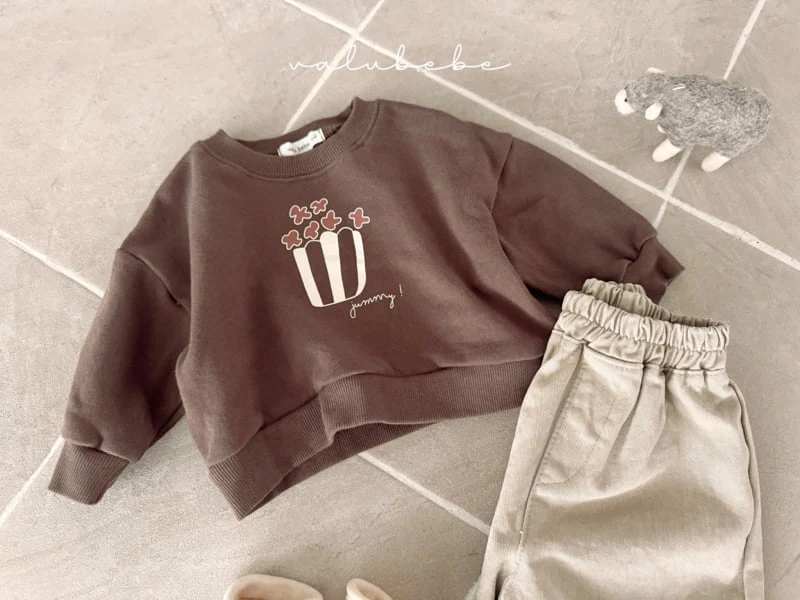 Valu Bebe - Korean Children Fashion - #kidzfashiontrend - Popcorn Sweatshirt (Kids) - 11