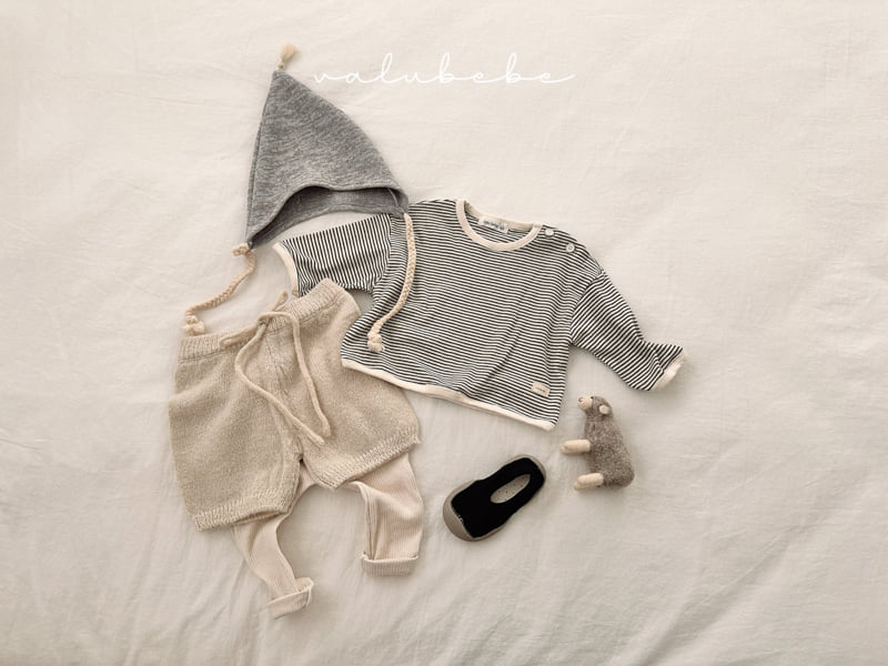 Valu Bebe - Korean Children Fashion - #prettylittlegirls - ST Henley Button Tee (Kids) - 3