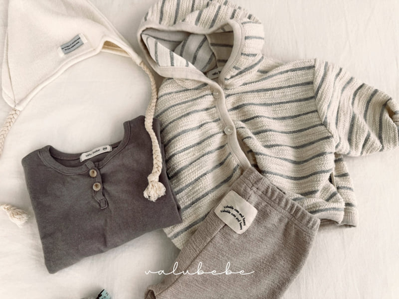 Valu Bebe - Korean Children Fashion - #stylishchildhood - Moa Hooded Cardigan (Kids) - 10