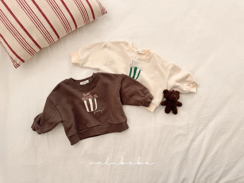 Valu Bebe - Korean Children Fashion - #todddlerfashion - Popcorn Sweatshirt (Kids)