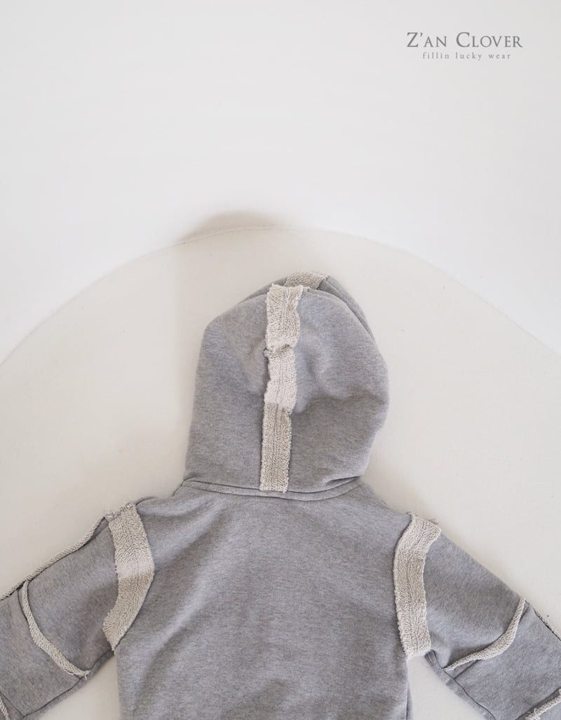 Zan Clover - Korean Children Fashion - #Kfashion4kids - Cutting Hood Zip-Up - 10
