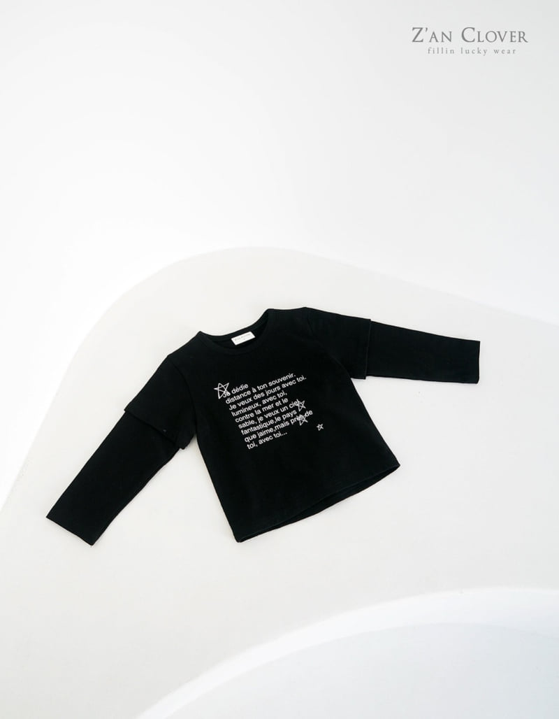 Zan Clover - Korean Children Fashion - #Kfashion4kids - Star Layered Tee - 9