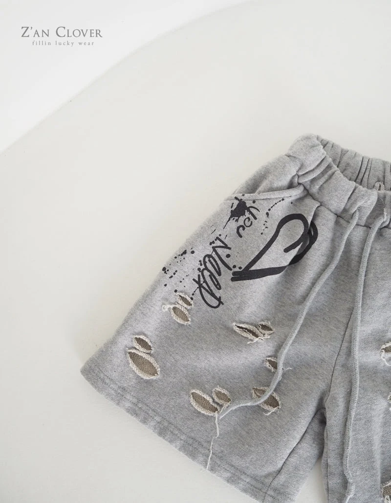 Zan Clover - Korean Children Fashion - #childofig - Vintage Terry Bermuda - 6