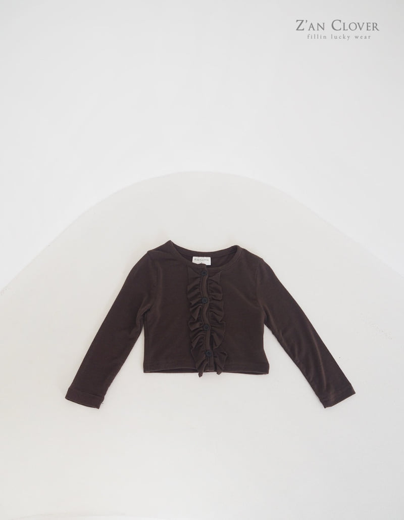 Zan Clover - Korean Children Fashion - #childofig - Mild Frill Cardigan - 9