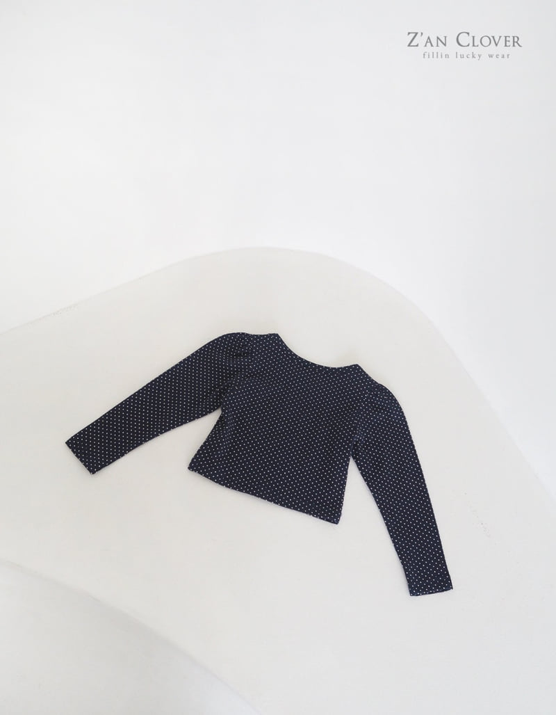 Zan Clover - Korean Children Fashion - #childofig - Dot Cross Tee - 8