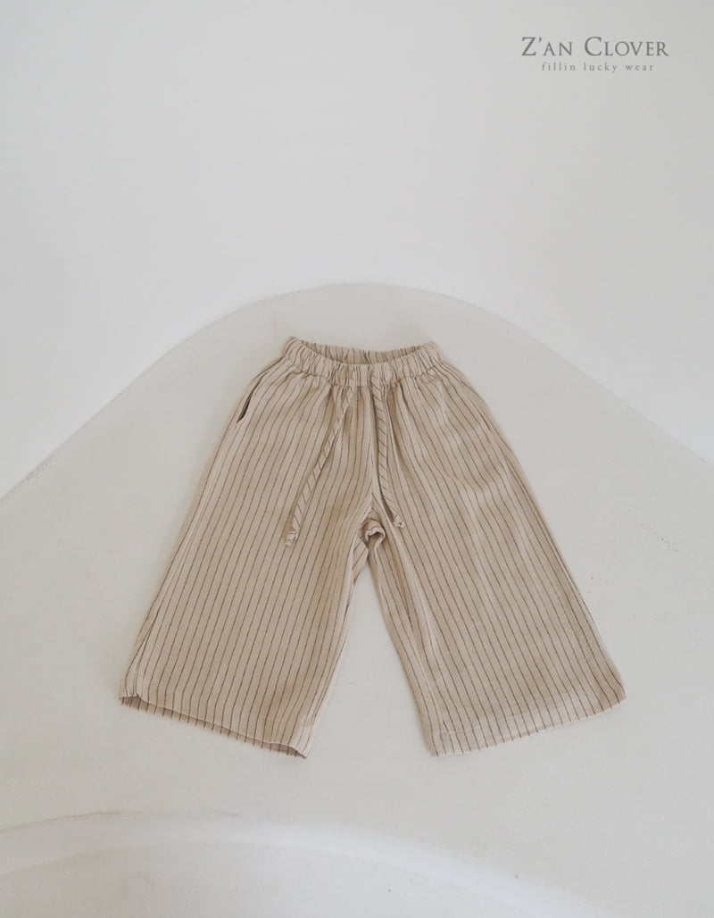 Zan Clover - Korean Children Fashion - #childofig - ST Wide Pants - 5