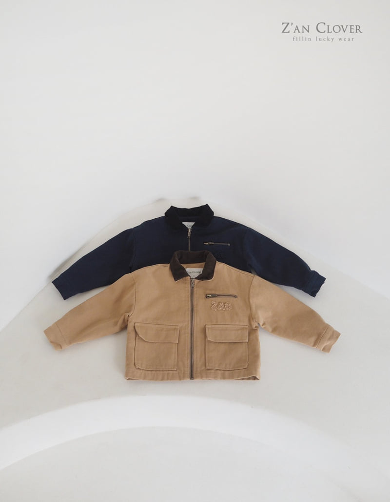 Zan Clover - Korean Children Fashion - #childofig - ZAC Work Jacket - 4
