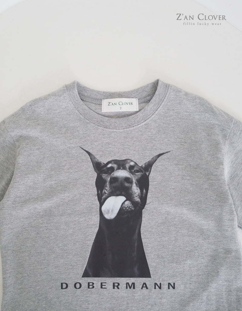 Zan Clover - Korean Children Fashion - #childrensboutique - Doberman Tee - 11