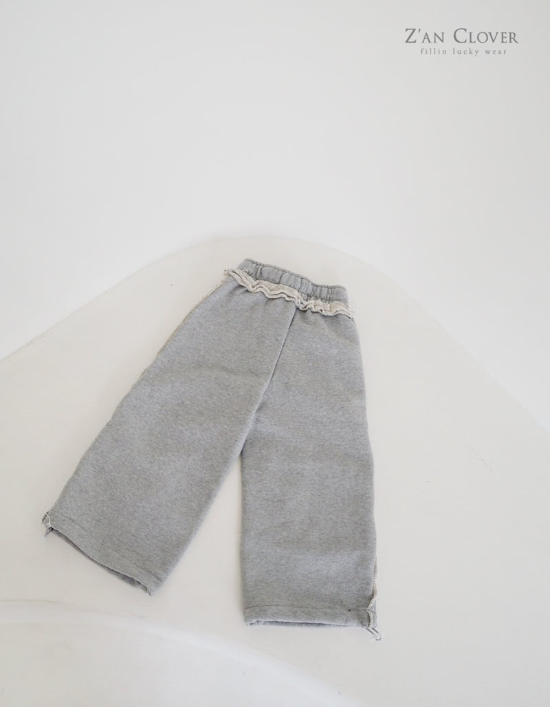 Zan Clover - Korean Children Fashion - #childrensboutique - Oversize Cutting Training Pants - 9