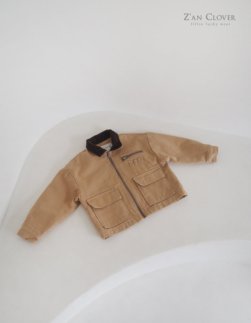 Zan Clover - Korean Children Fashion - #designkidswear - ZAC Work Jacket - 5