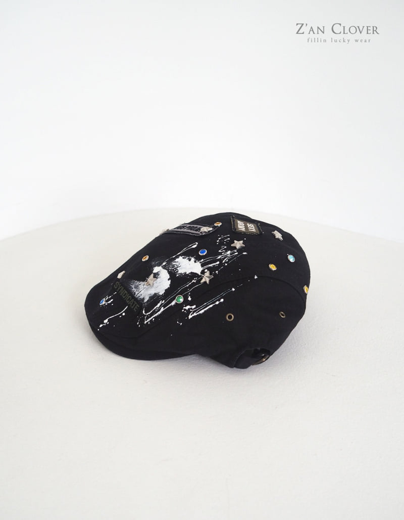 Zan Clover - Korean Children Fashion - #designkidswear - Graffiti Hunting Cap - 8