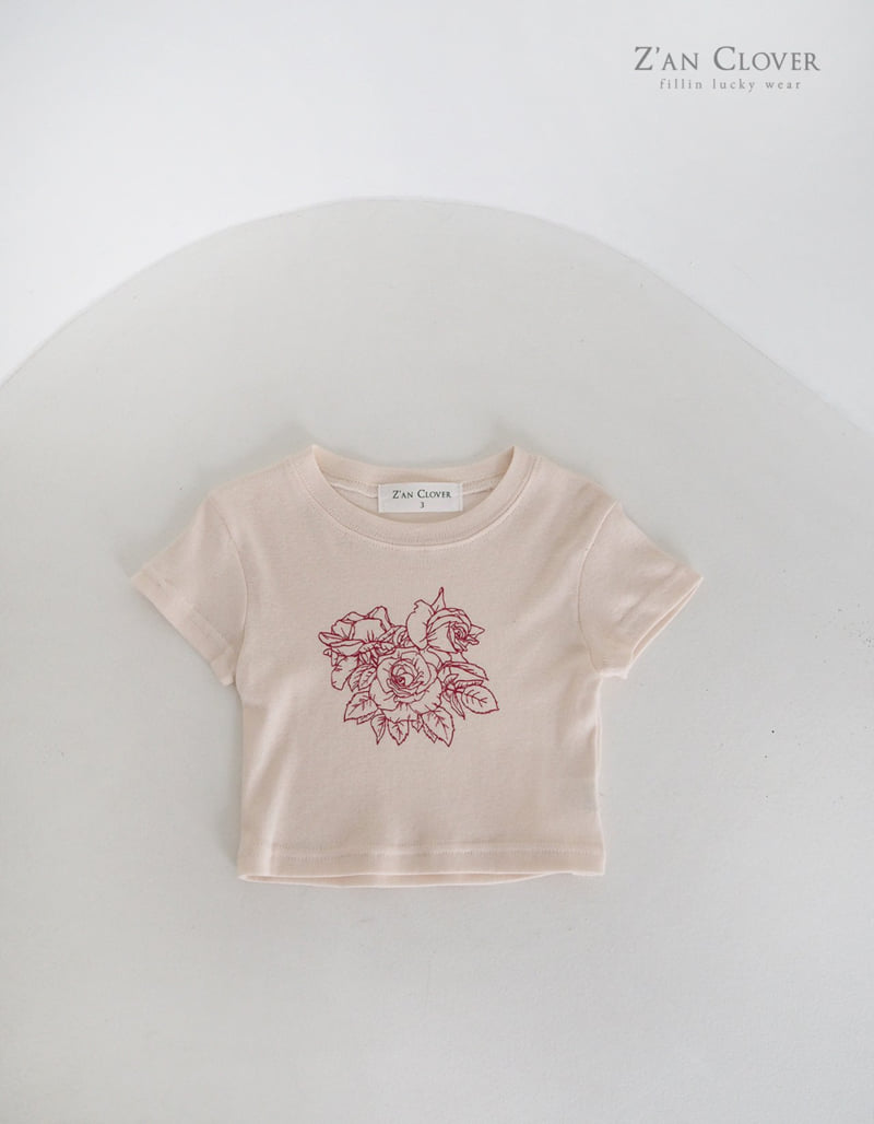 Zan Clover - Korean Children Fashion - #discoveringself - Rose Tee - 5