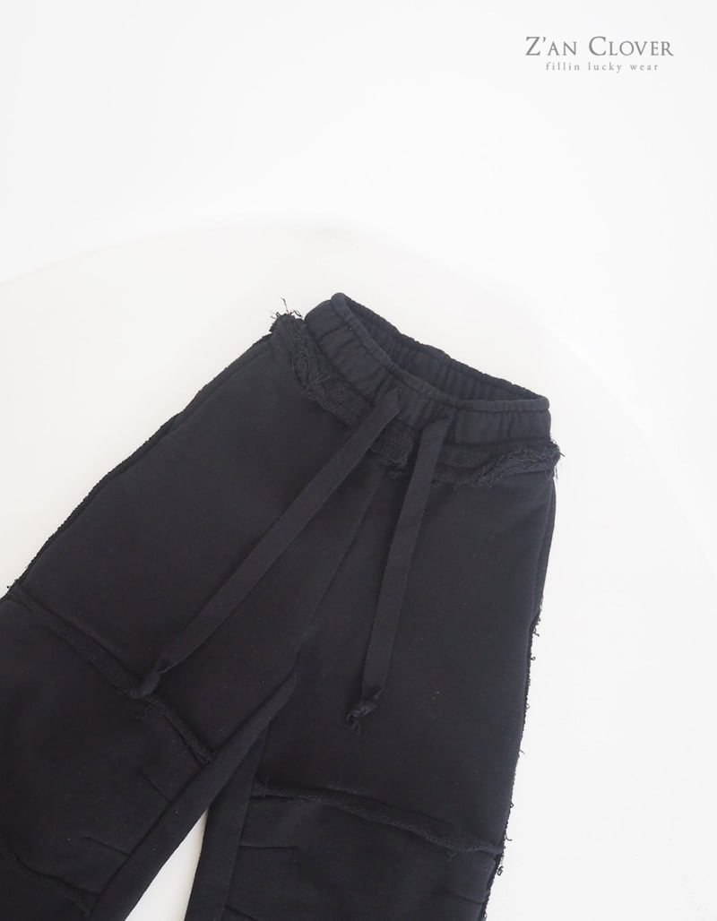 Zan Clover - Korean Children Fashion - #discoveringself - Oversize Cutting Training Pants - 11